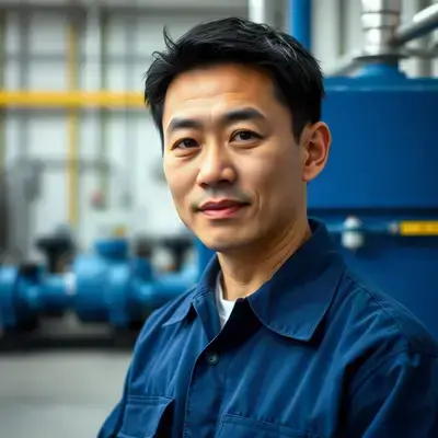 ポンプテックジャパンの技術者の様子