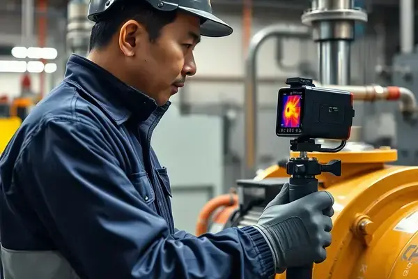 精密診断の様子